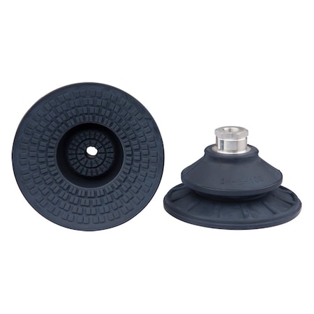 Fipa Bellows vacuum cup diam. 103 mm, NBR blue, fitting G1/4-female 22.100.202.1